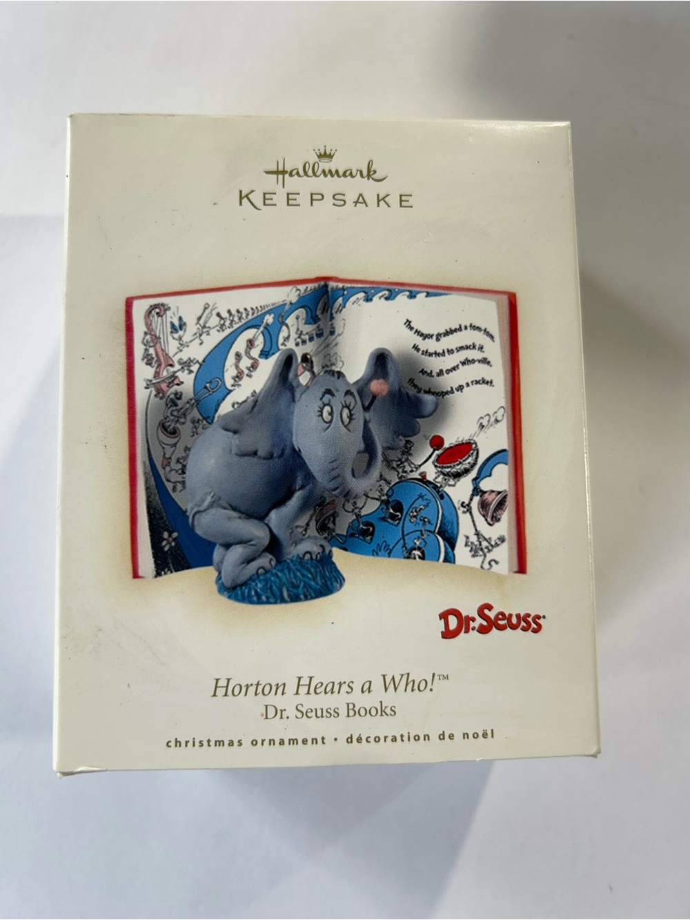 Dr. Seuss Horton Hears a Who! Blue and Red Wall Art Décor